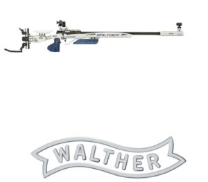 Walther KK500 Expert Mechcanical Trigger, .22LR, BIOMETRIC-Grip, Blue Angel, Left Size M