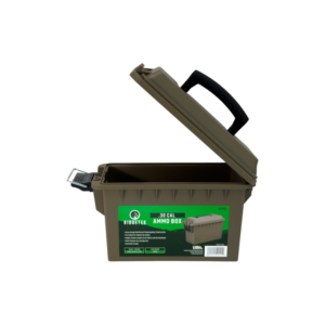 RIDGETEK .30 Cal Ammo Box Dark Earth Including Padlock