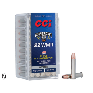 CCI 22WMR UPPERCUT 40GR CPHP 1050FPS (500 PACK)