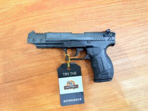 USED WALTHER P22 22LR 127MM BARREL 10RD W/ 1 EXTRA MAG - HARD CASE