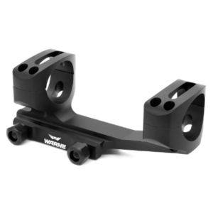 WARNE SKELETONISED 30mm EXTRA HIGH CANTILEVER MOUNT MSR IDEAL HEIGHT IN BLACK