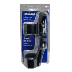 Accura 30mm Cantilever Ring Mount Med 0 MOA Quick Detach Picatinny