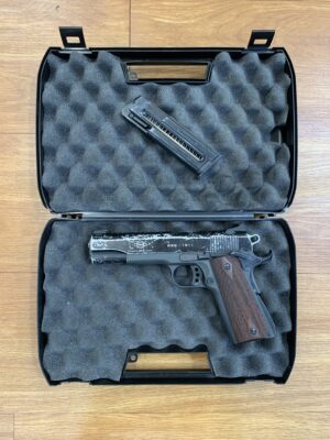 USED CONSIGNMENT GSG 1911 22LR 10RD PISTOL W/ HARD CASE - 1x MAG ONLY