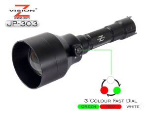 Z-VISION JP-303 - TRIPLE COLOUR CREE LED WHITE RED GREEN