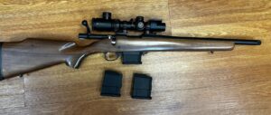 USED CONSIGNMENT HOWA 1500 300 BLK VORTEX CROSSFIRE 2 1-4X24 SCOPE 3X 10 RND MAG